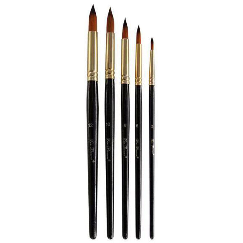 Line pen gouache oil brush set