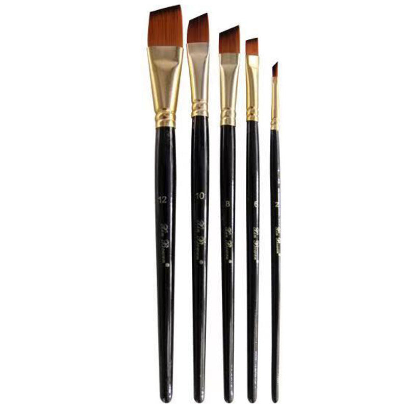 Line pen gouache oil brush set