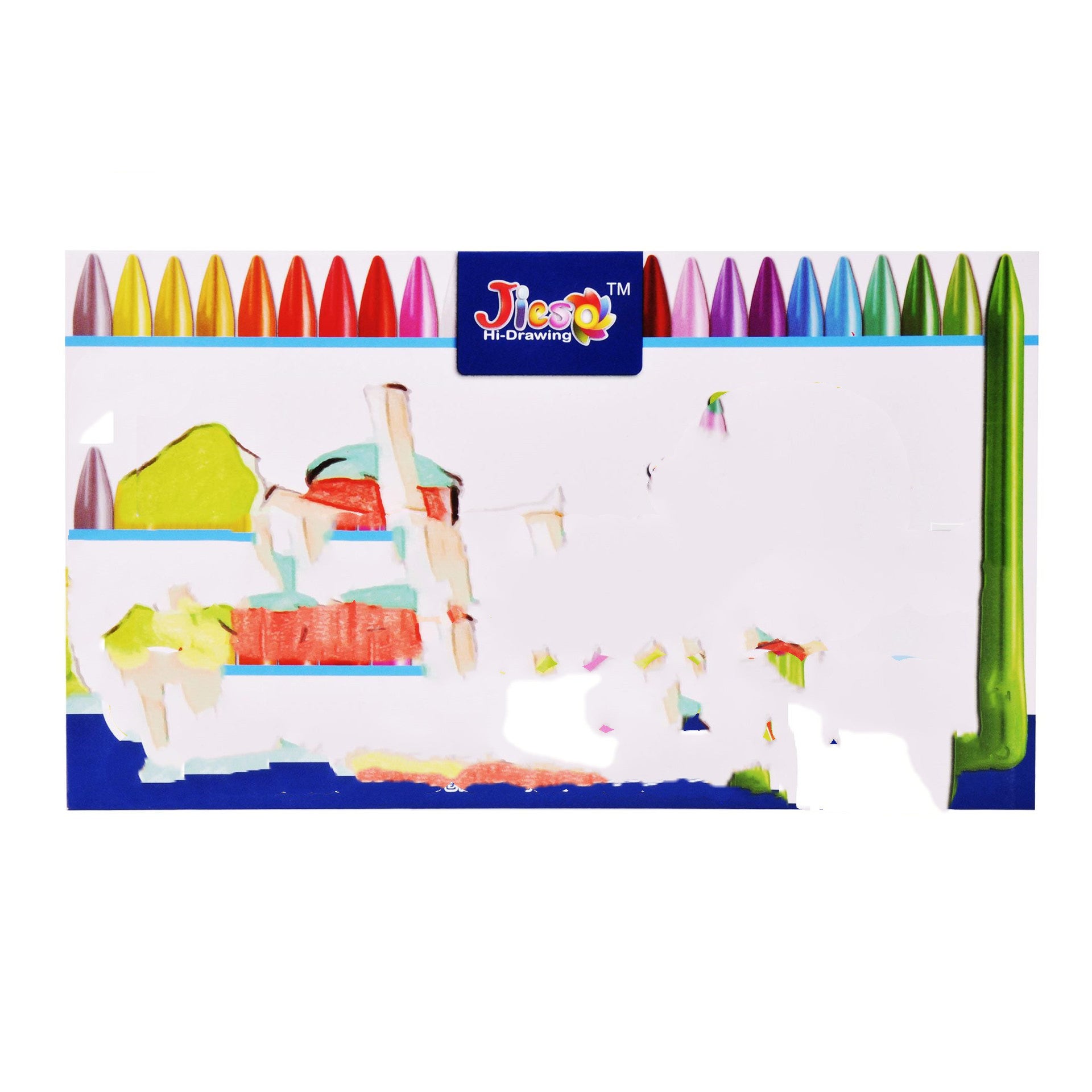 Children Not Dirty Hands Plastic Crayon Painting Kindergarten Oil Pastel Crayons