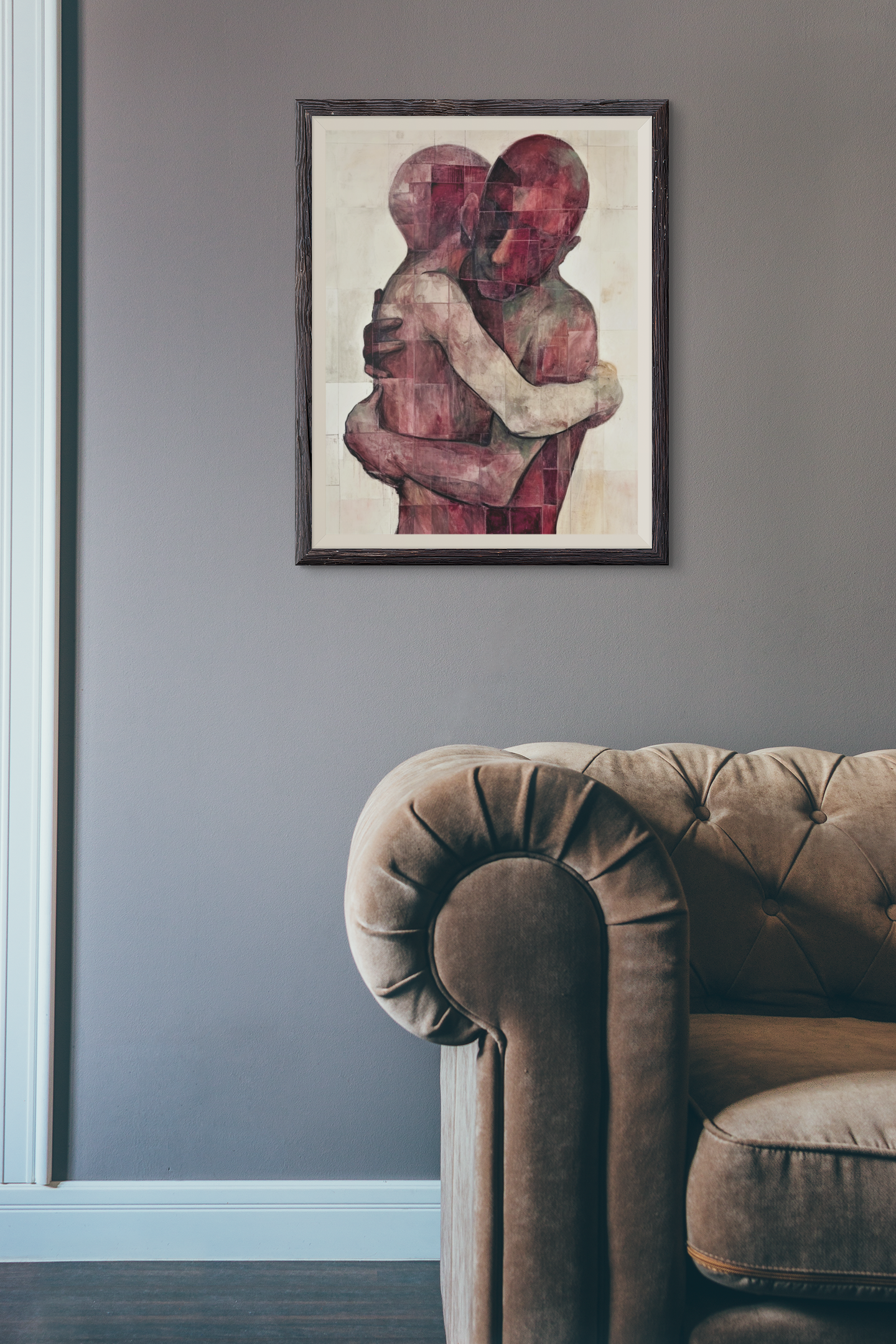 Dirty Ruby Loving Hug Wall Art