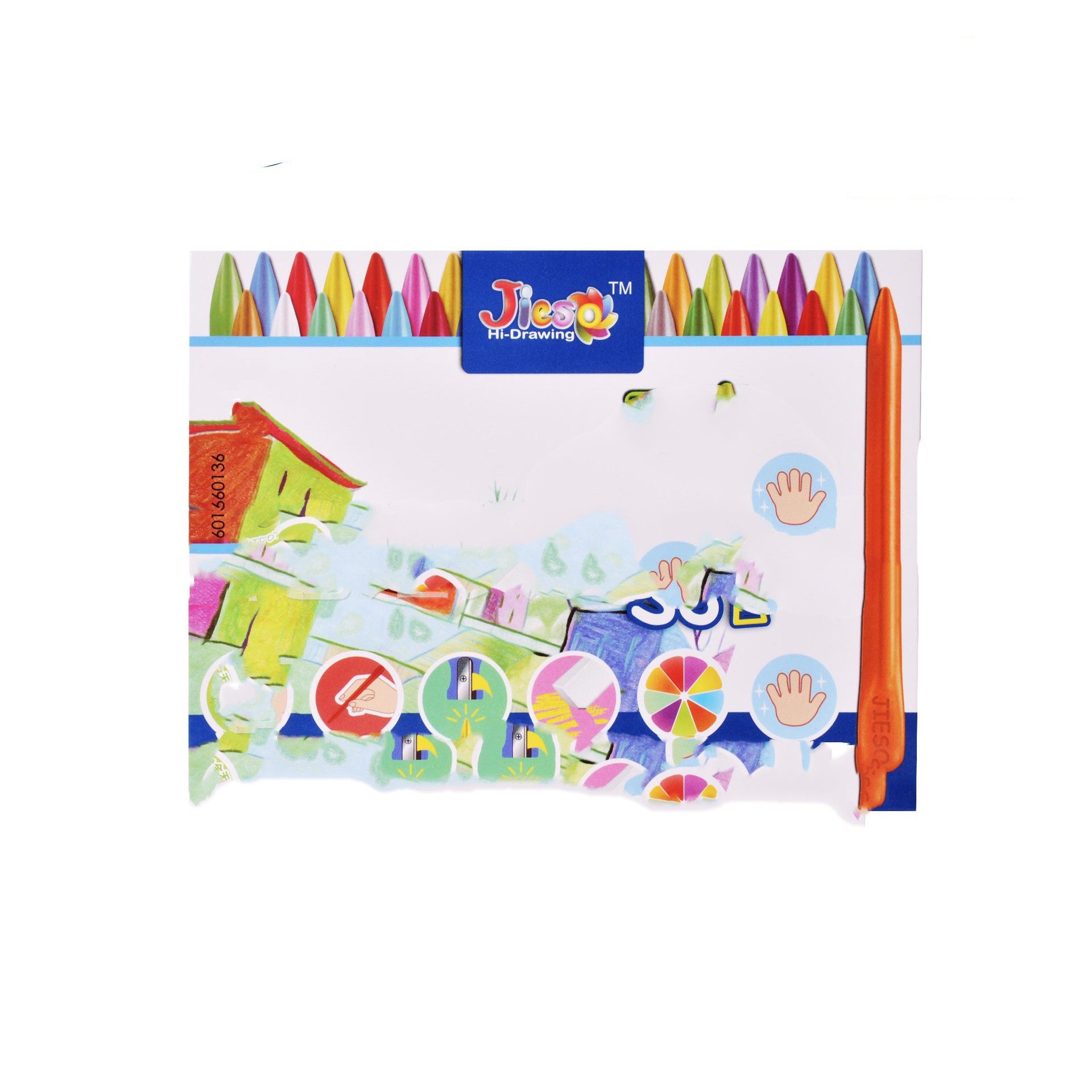 Children Not Dirty Hands Plastic Crayon Painting Kindergarten Oil Pastel Crayons