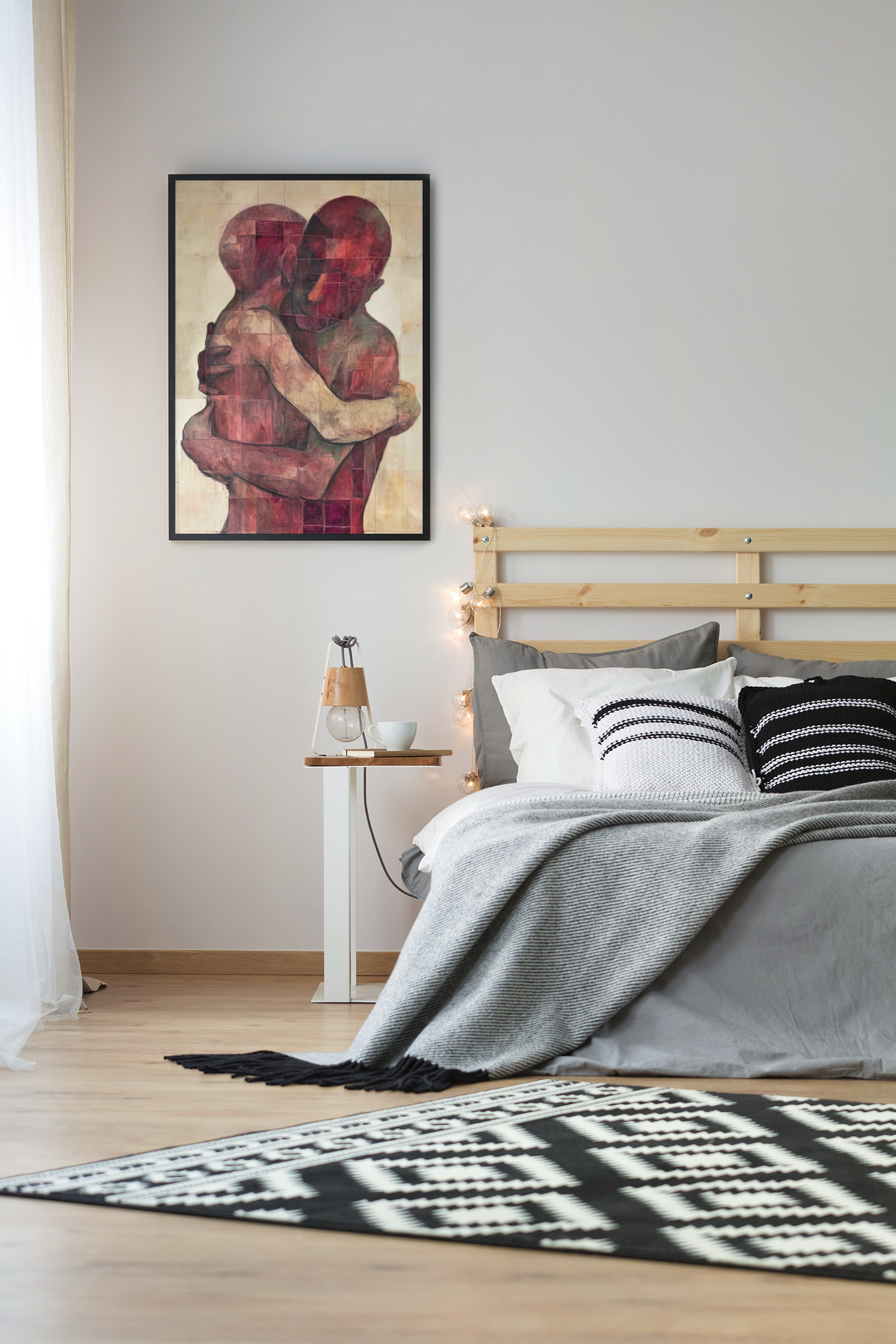 Dirty Ruby Loving Hug Wall Art