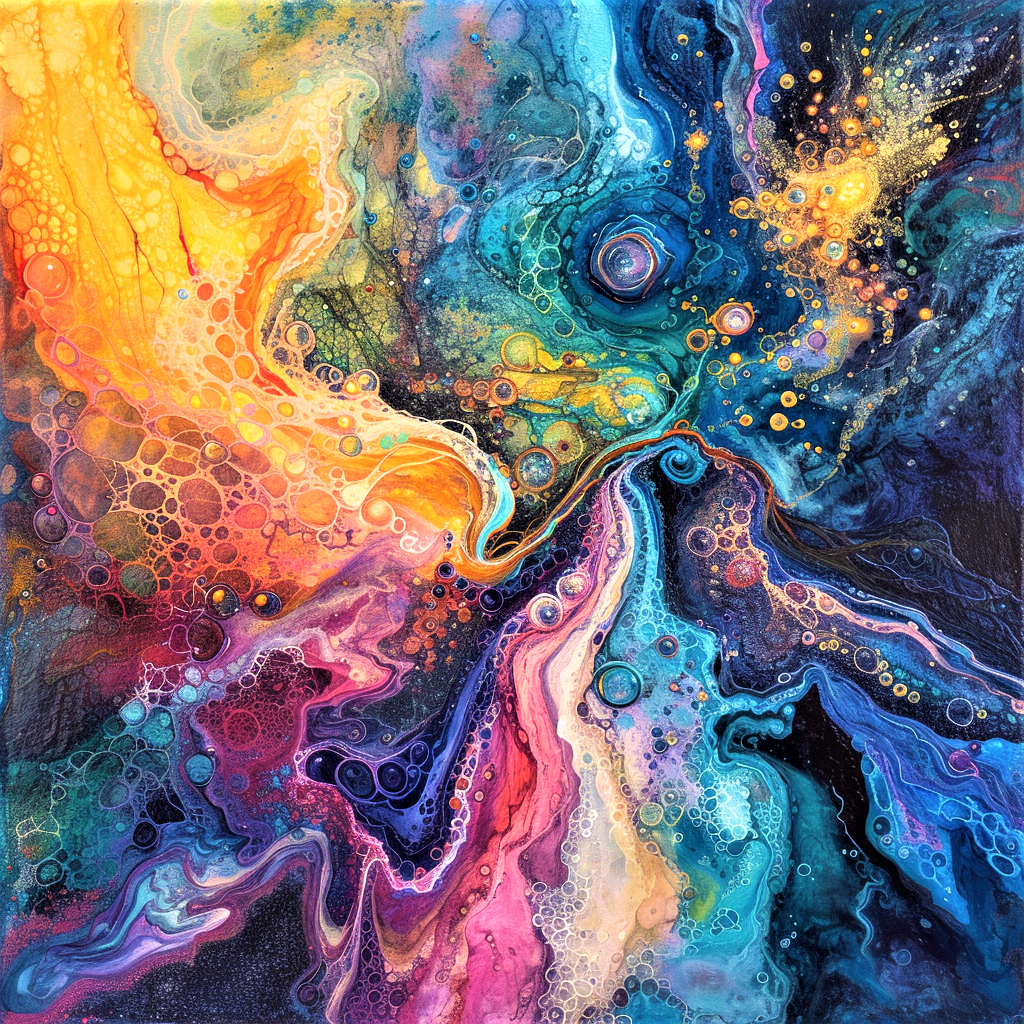 Abstract Organic Art Unveiled: Exploring Nature's Abstractions