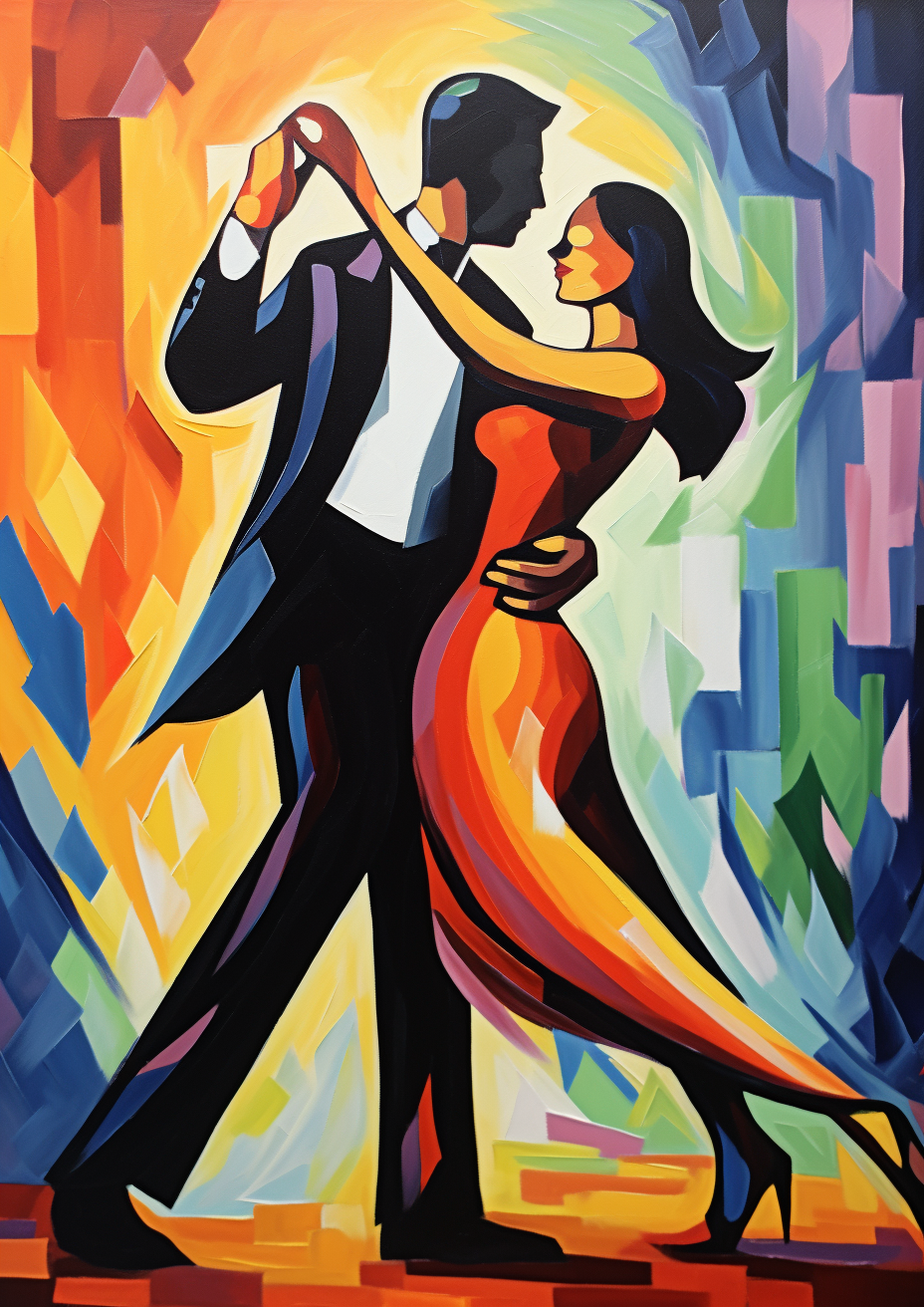 Abstract Tango Scene
