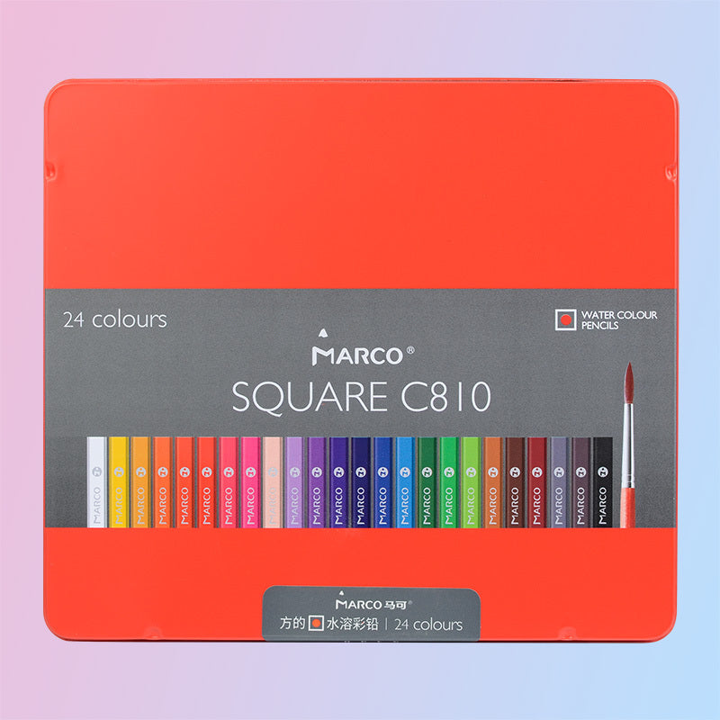 Art Small  Professional Art Painting Square Rod Colored Pencil