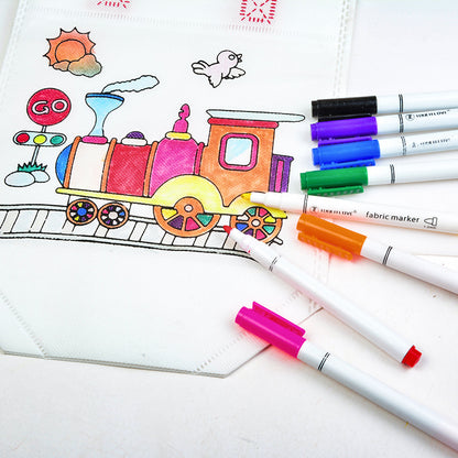 8 Pcs Set Clothes  Textile Marker Fabric Paint Pen
