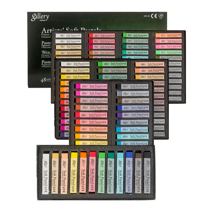 72 color soft pastel stick