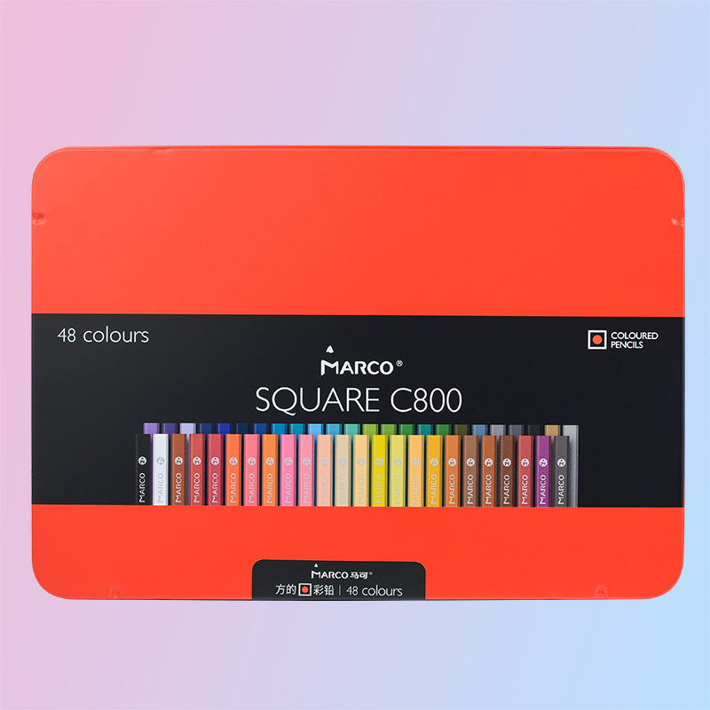 Art Small  Professional Art Painting Square Rod Colored Pencil