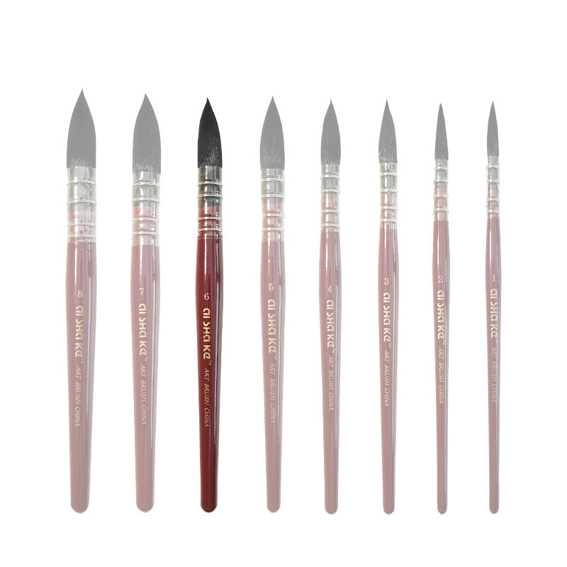 Squirrel Hair Watercolor Brush Set
