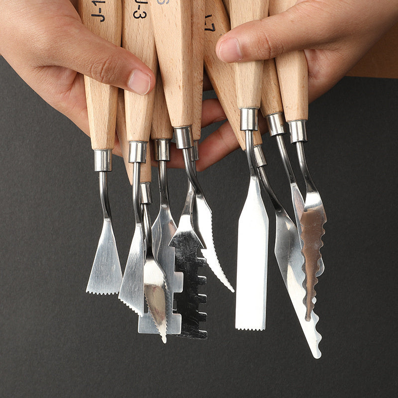 Special-shaped Oil Painting Scraper Paint Palette Knife
