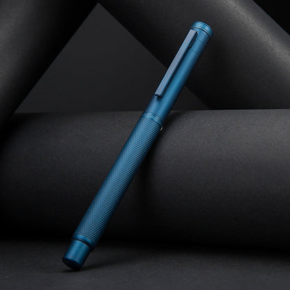 Retro Art Calligraphy Ink Sac Printing Lettering Blue Pen