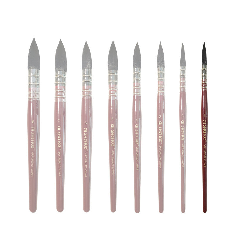 Squirrel Hair Watercolor Brush Set