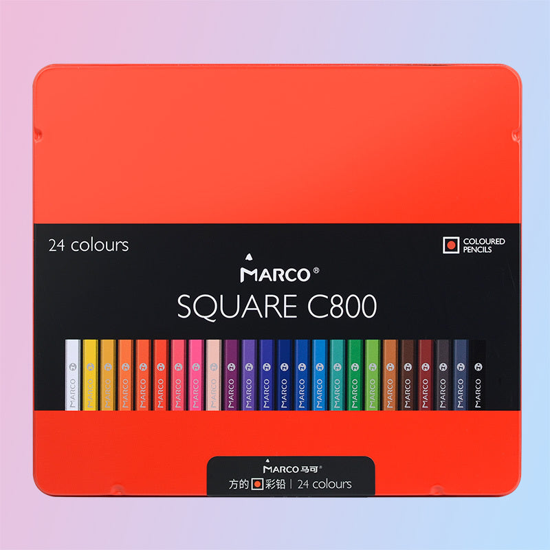 Art Small  Professional Art Painting Square Rod Colored Pencil