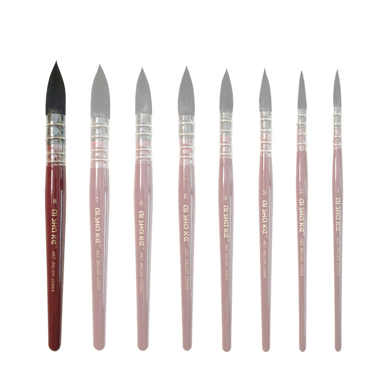 Squirrel Hair Watercolor Brush Set