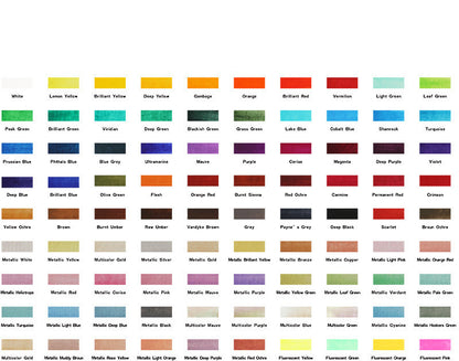 Solid Watercolor Paint Student Art Major Watercolor Suit