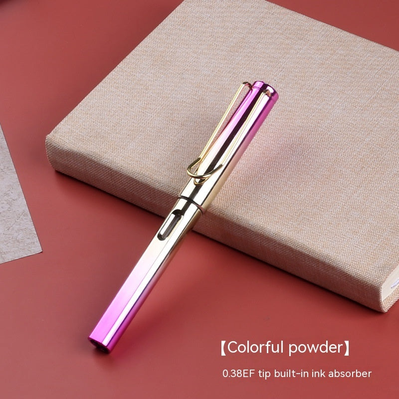 Hemu Colorful Pen Can Replace Ink Sac Learning Posture Calligraphy Practice