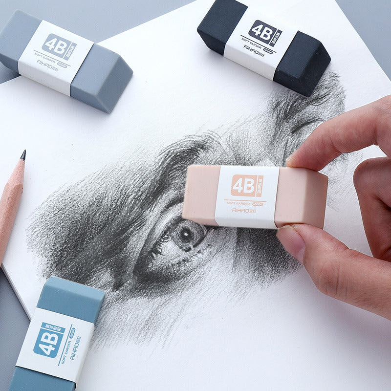 Morandi Color Pencil Type Non-marking Eraser