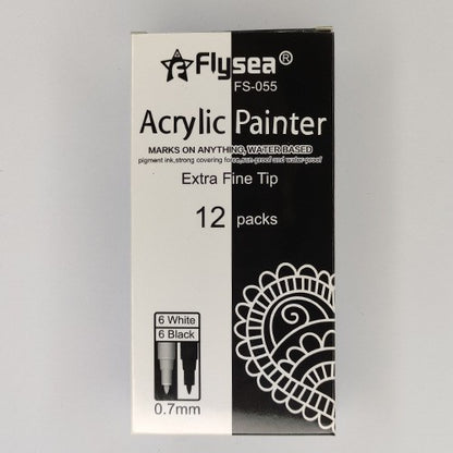 DIY Acrylic Marker Pen Suit Children Art Graffiti