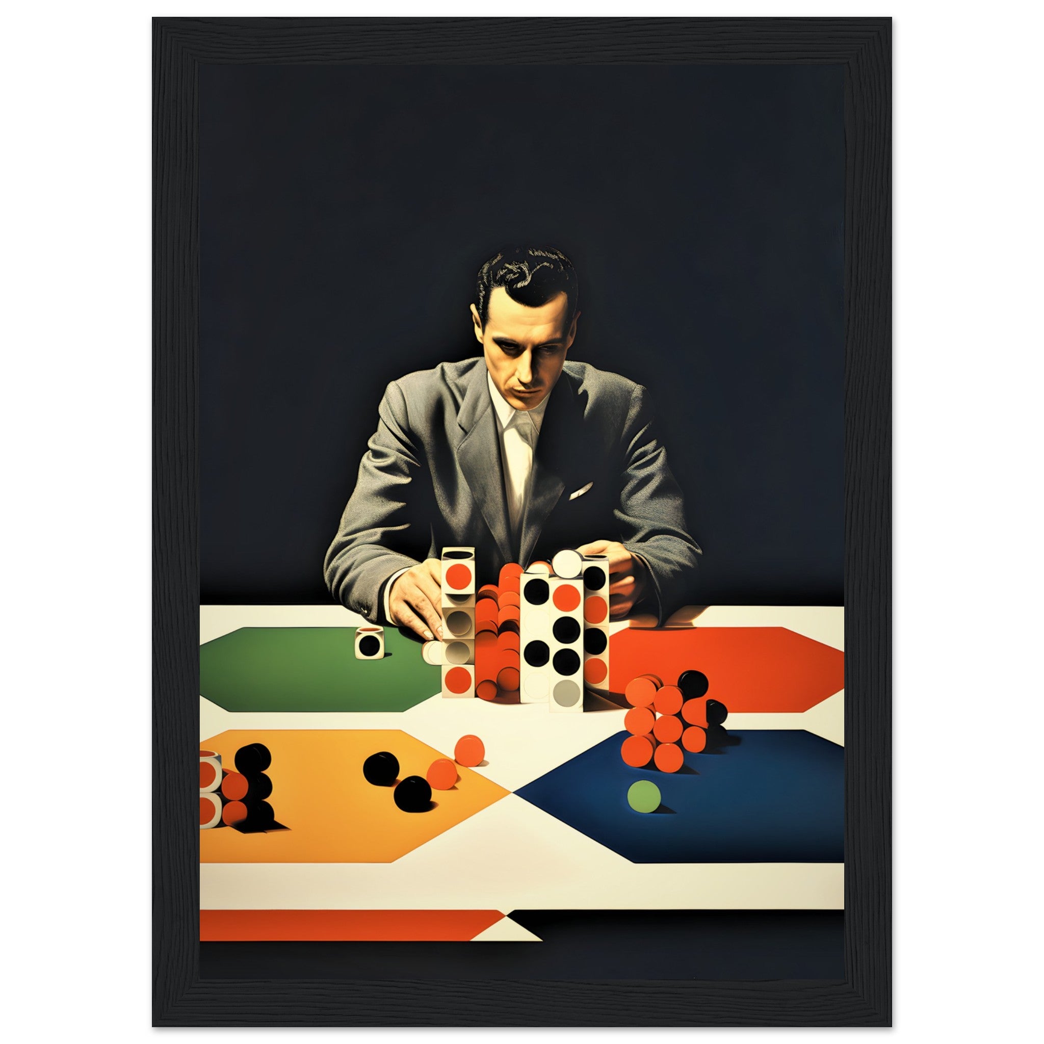 Roll You Dice Gambling Place Wall Art