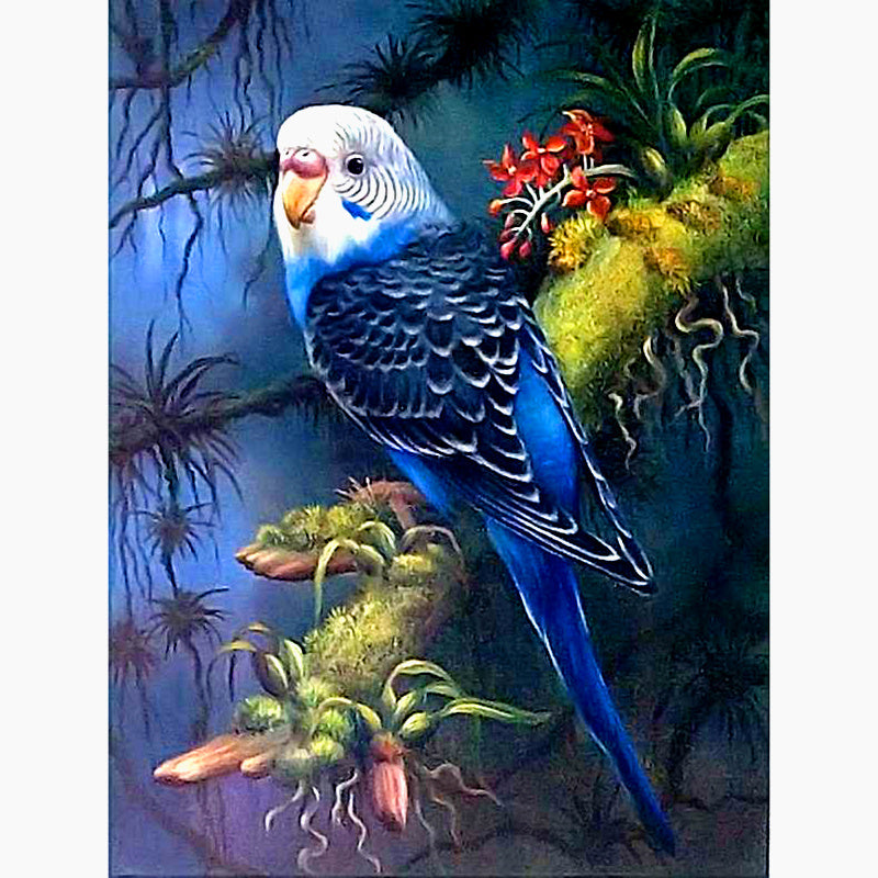 5D DIY Diamond Embroidery Forest Parrot Full Drill Diamond Painting Cross  Sets Pictures Of Rhinestones Mosaic Decor