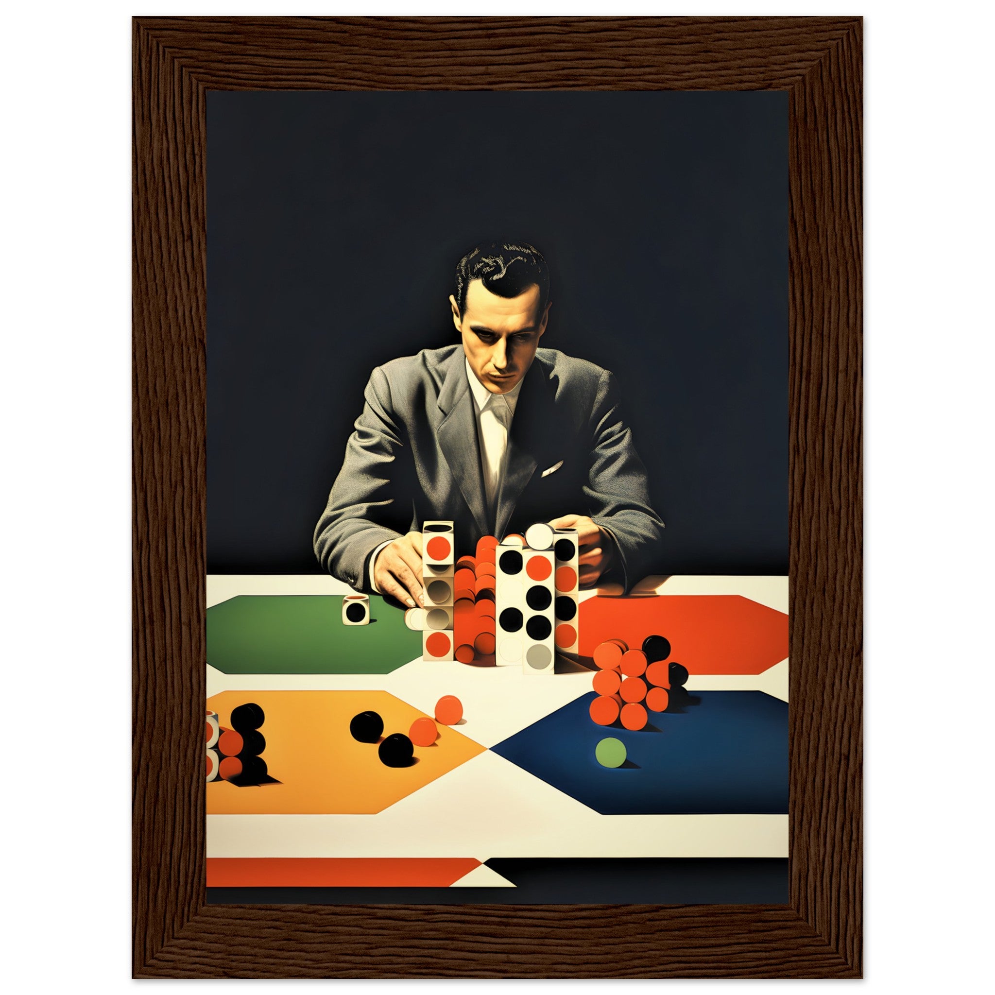 Roll You Dice Gambling Place Wall Art