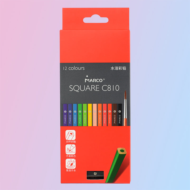 Art Small  Professional Art Painting Square Rod Colored Pencil