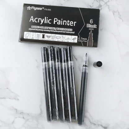 DIY Acrylic Marker Pen Suit Children Art Graffiti