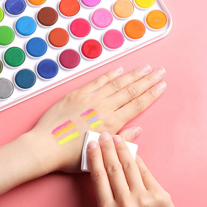 Student Simple Solid Watercolor Paint Set