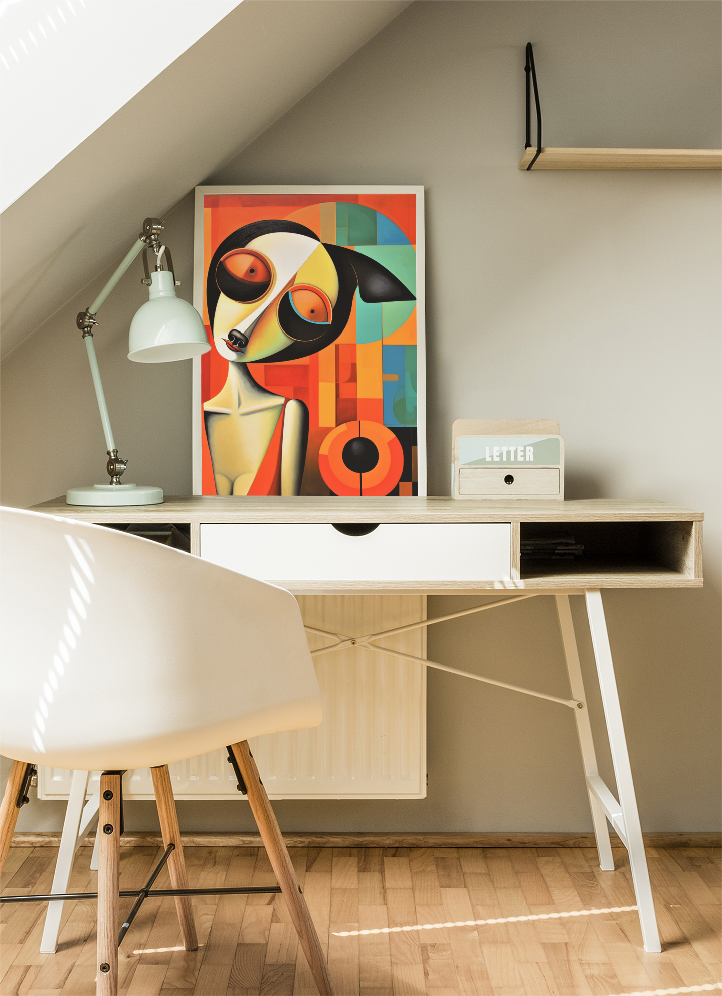 Absurd Dog Charachter Wall Art