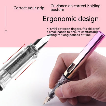 Hemu Colorful Pen Can Replace Ink Sac Learning Posture Calligraphy Practice