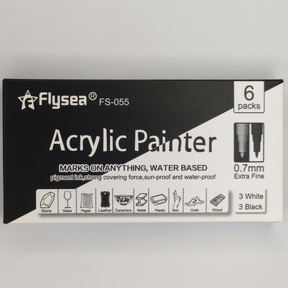 DIY Acrylic Marker Pen Suit Children Art Graffiti