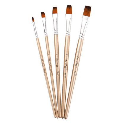 Watercolor Brush 5-piece Set Multifunctional Nylon Brush Oil Painting Watercolor Drawing Pen