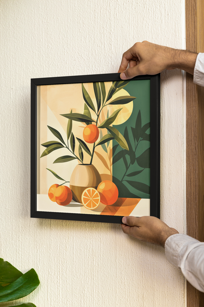Branch of Oranges Kitchen Wall Art