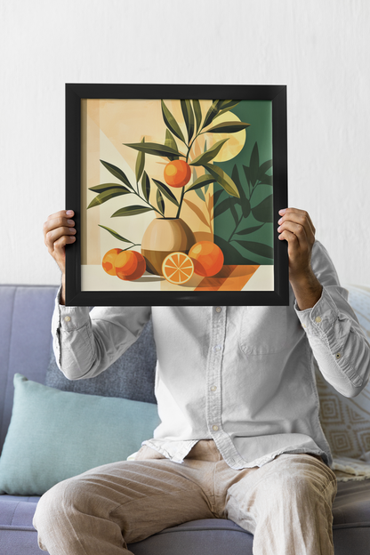 Branch of Oranges Kitchen Wall Art