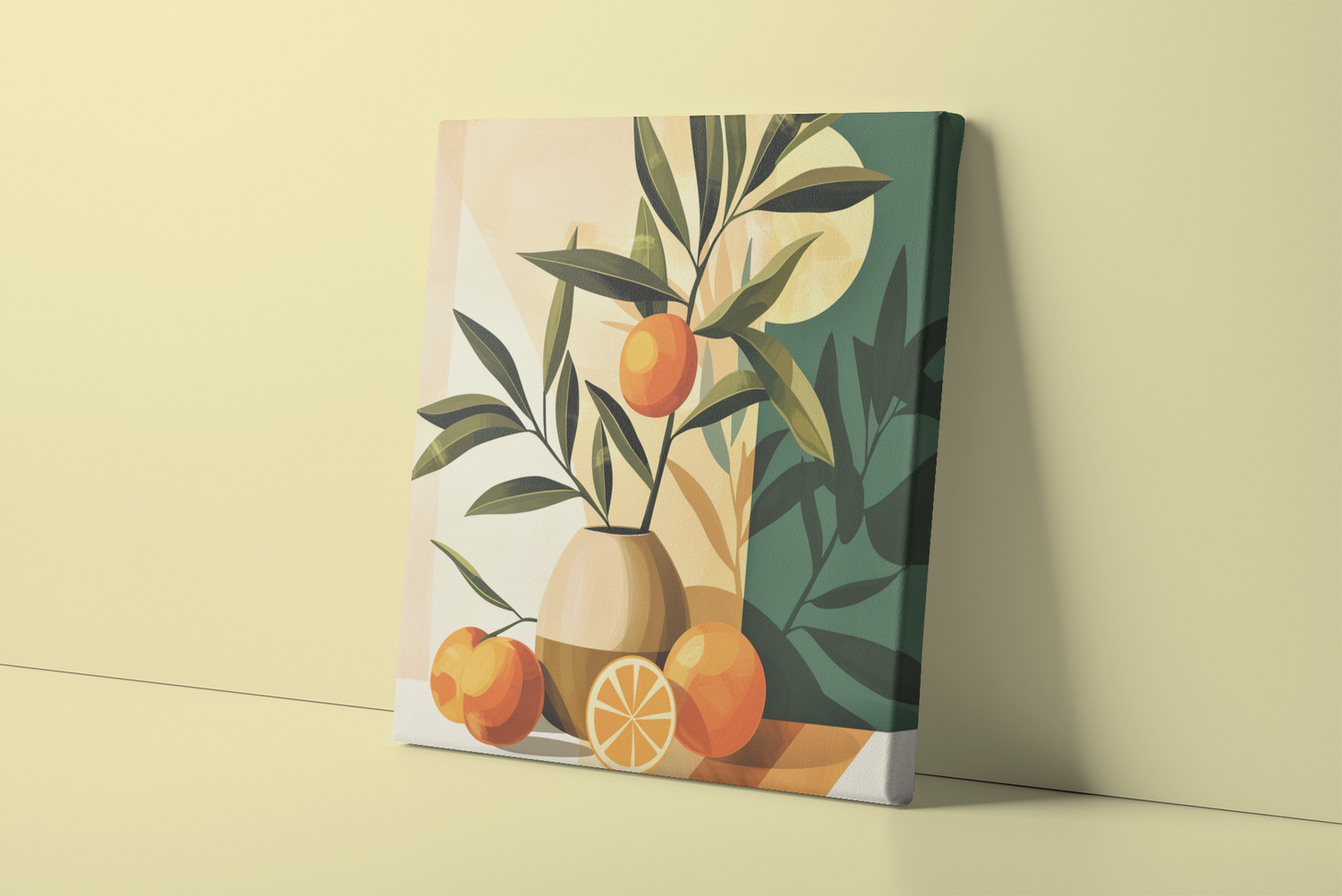 Branch of Oranges Kitchen Wall Art