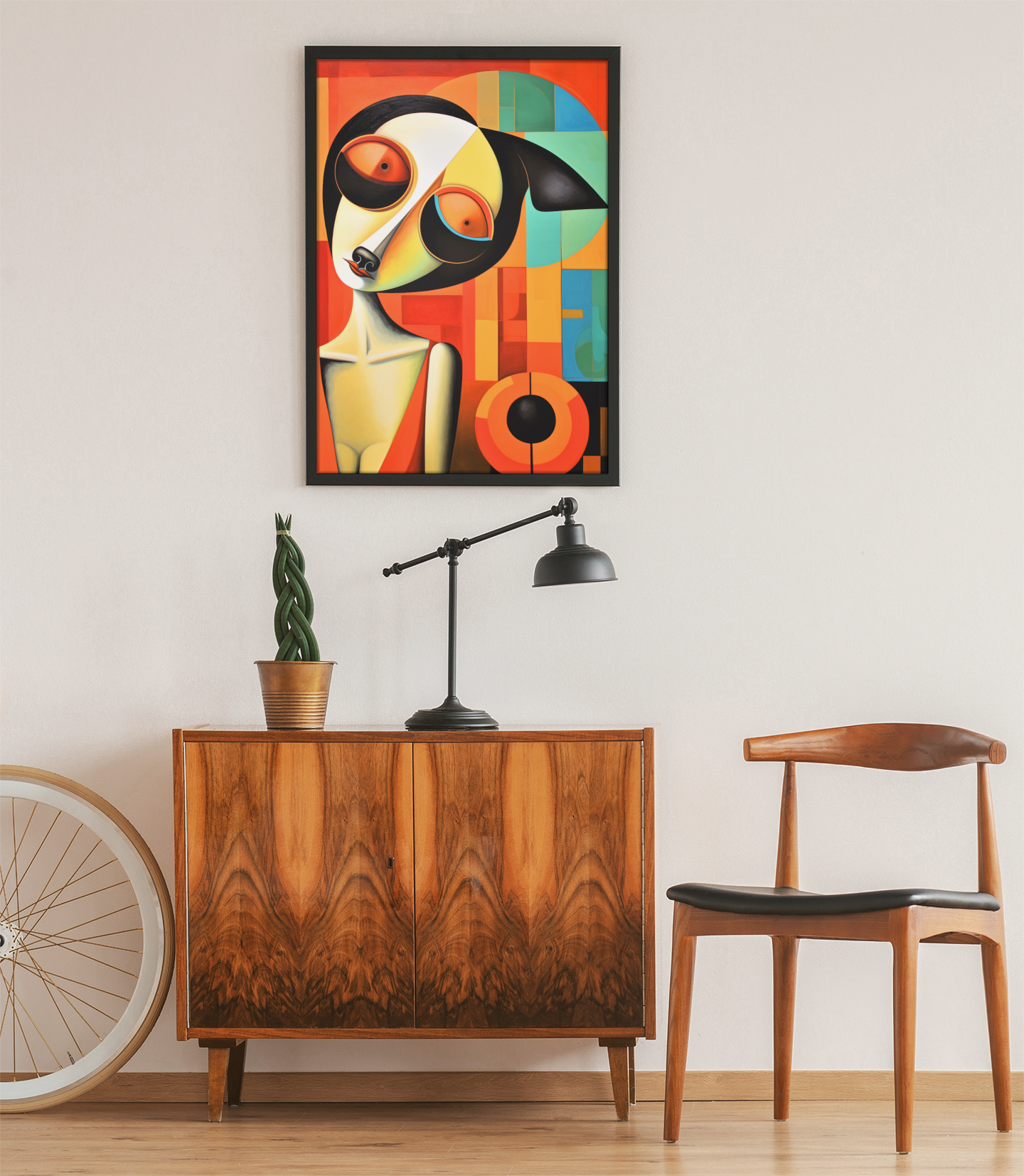 Absurd Dog Charachter Wall Art