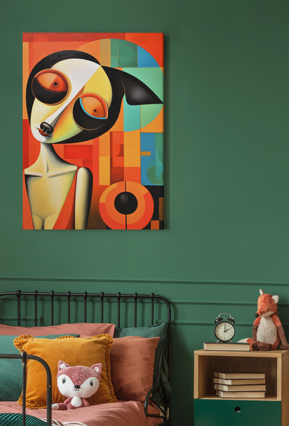 Absurd Dog Charachter Wall Art