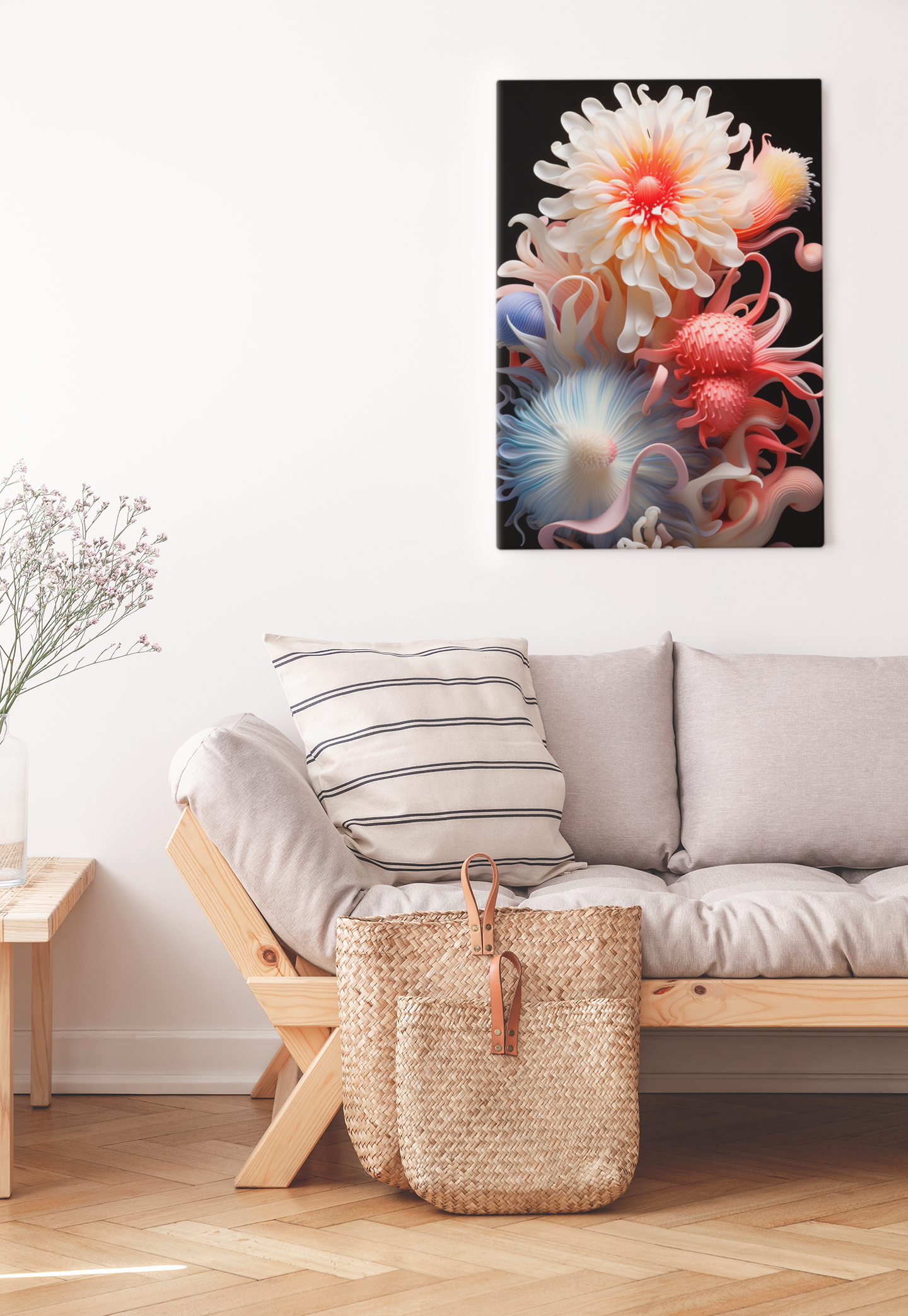 Coral Reef Anemones Wall Art