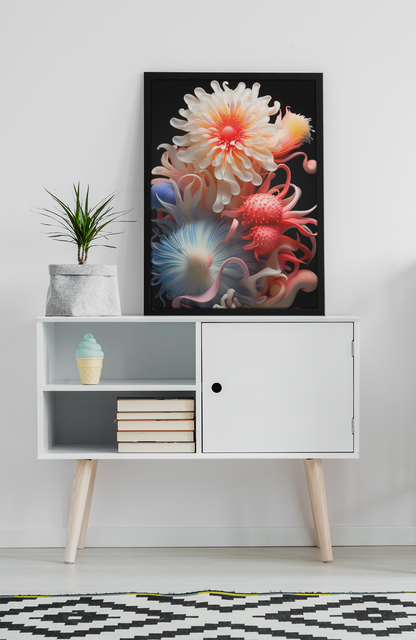 Coral Reef Anemones Wall Art