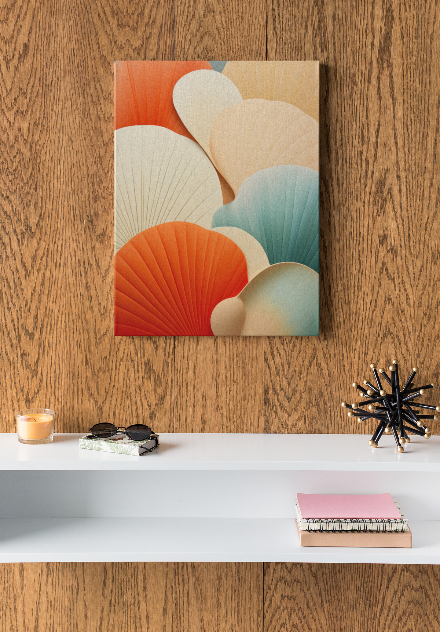 Soft Colors Shellfish Wall Art