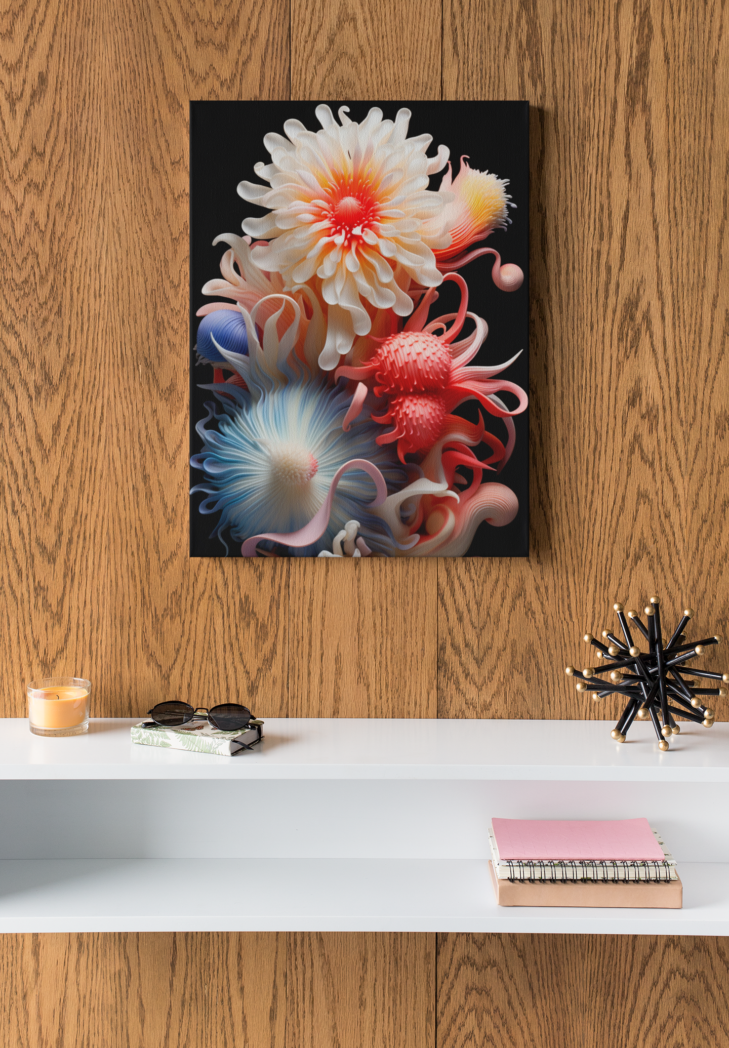 Coral Reef Anemones Wall Art